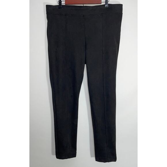 Andrew‎ Marc Faux Suede Pants - Women's Size XL - Pull On Style, Quality Fabric - Picture 1 of 10